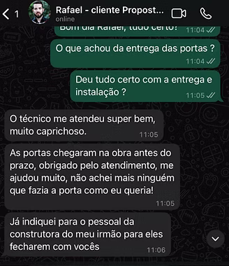 Conversa WhatsApp