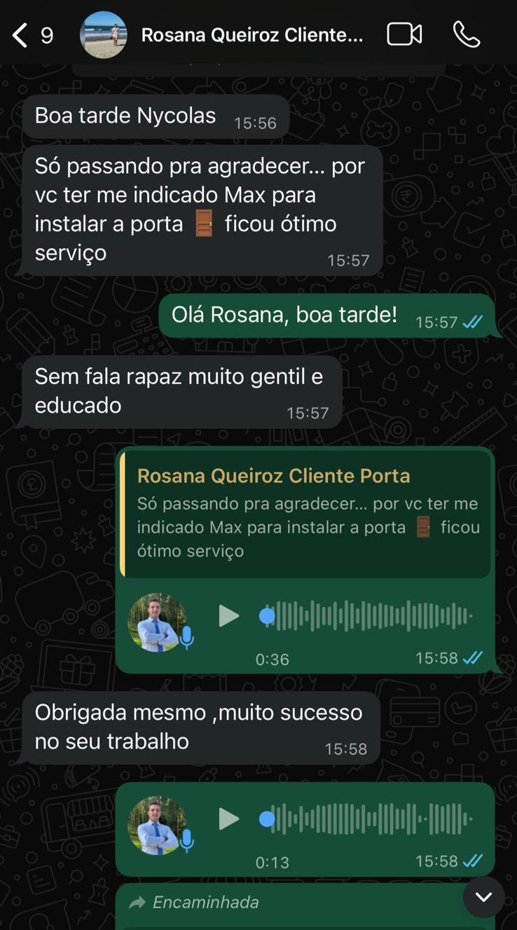 Conversa WhatsApp